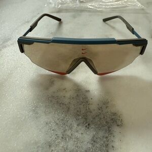 Nike Marquee Edge Sports Sunglasses with Blue Frame